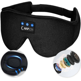 Slaapmasker met Bluetooth - Napson  - Traagschuim